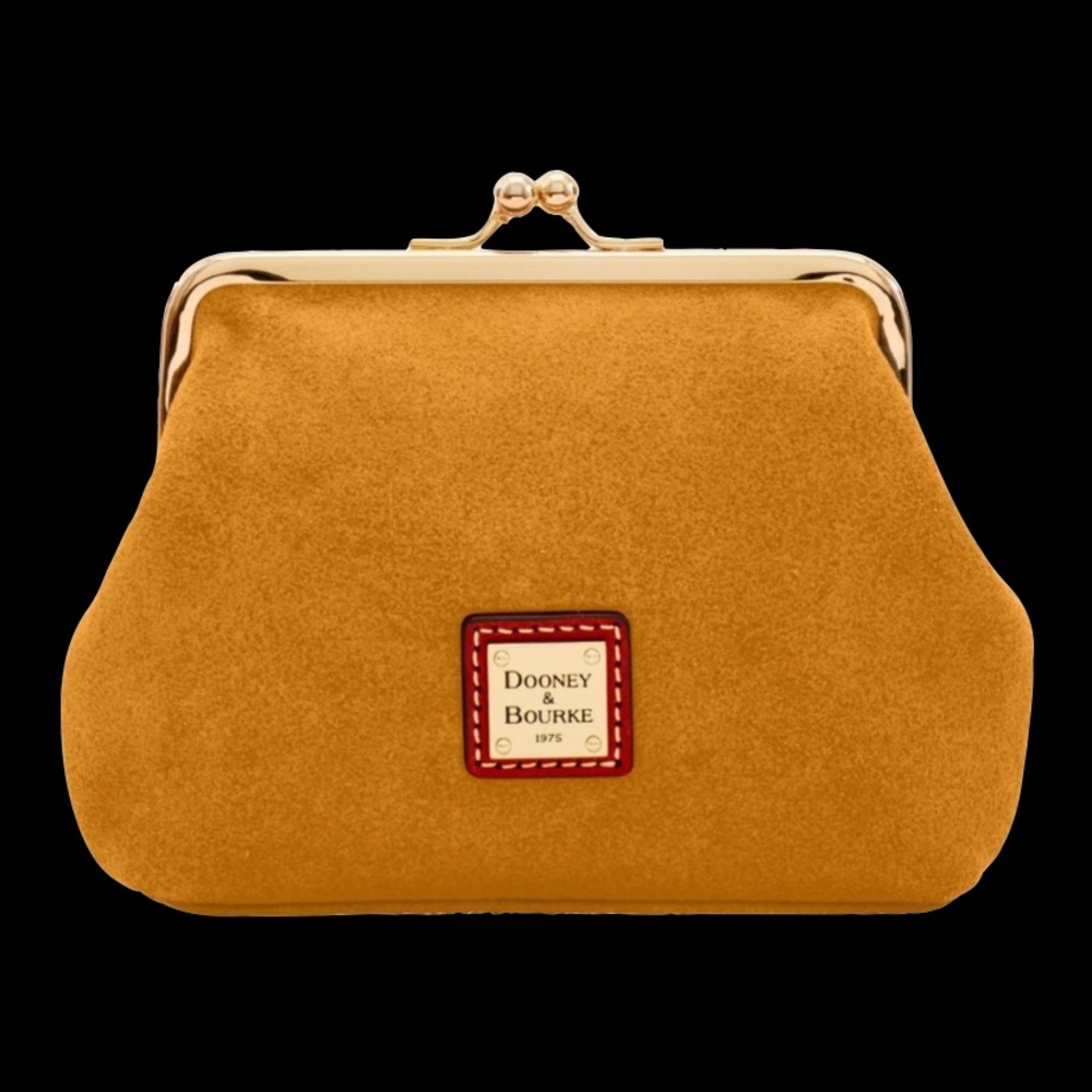 Dooney & Bourke Retro SnapTop Suede mini Pouch